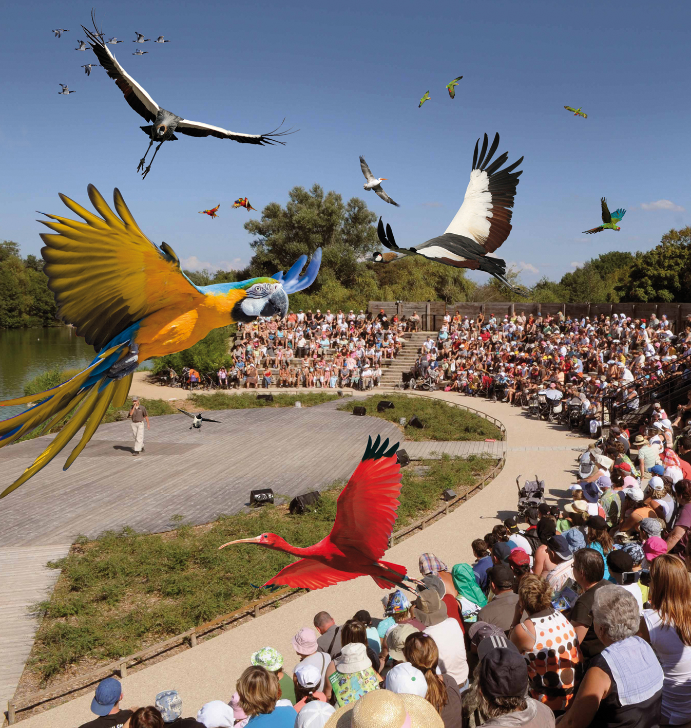 Parc Des Oiseaux Villars Les Dombes Parking D1083 Villars-les-dombes